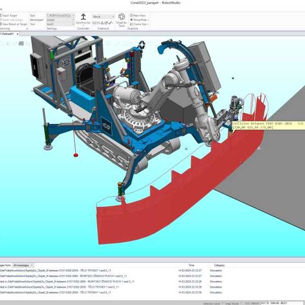 Collision & Range Simulation
